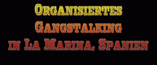 Menschenjagd | Gangstalking | michael a.d.H. wimmersberger | La Marina (Spain)